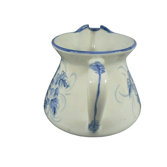 Pitcher Teapot Ice Lip Hand Painted Glaze Floral - Picture 6 of 8